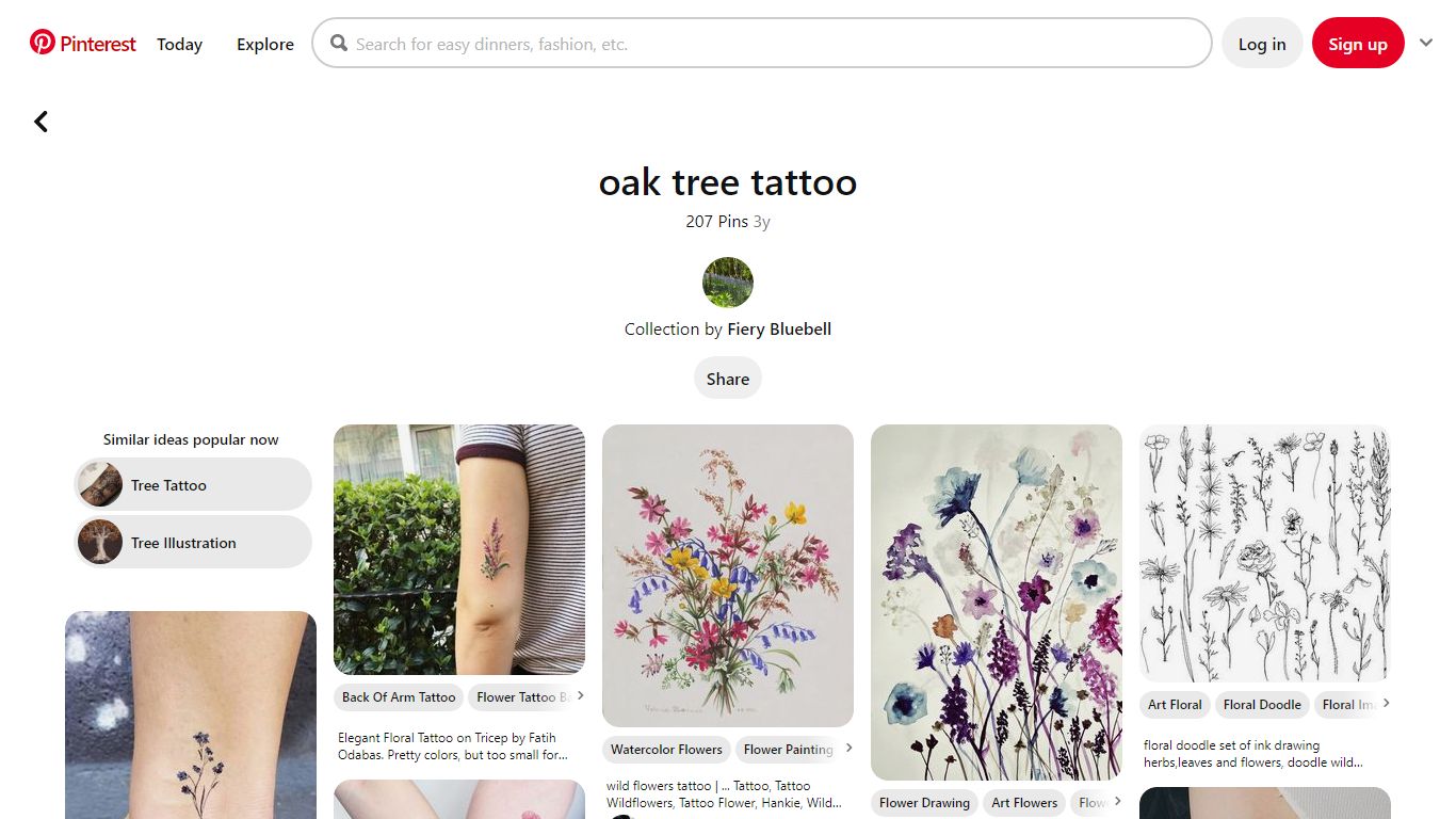 200 Oak tree tattoo ideas - Pinterest